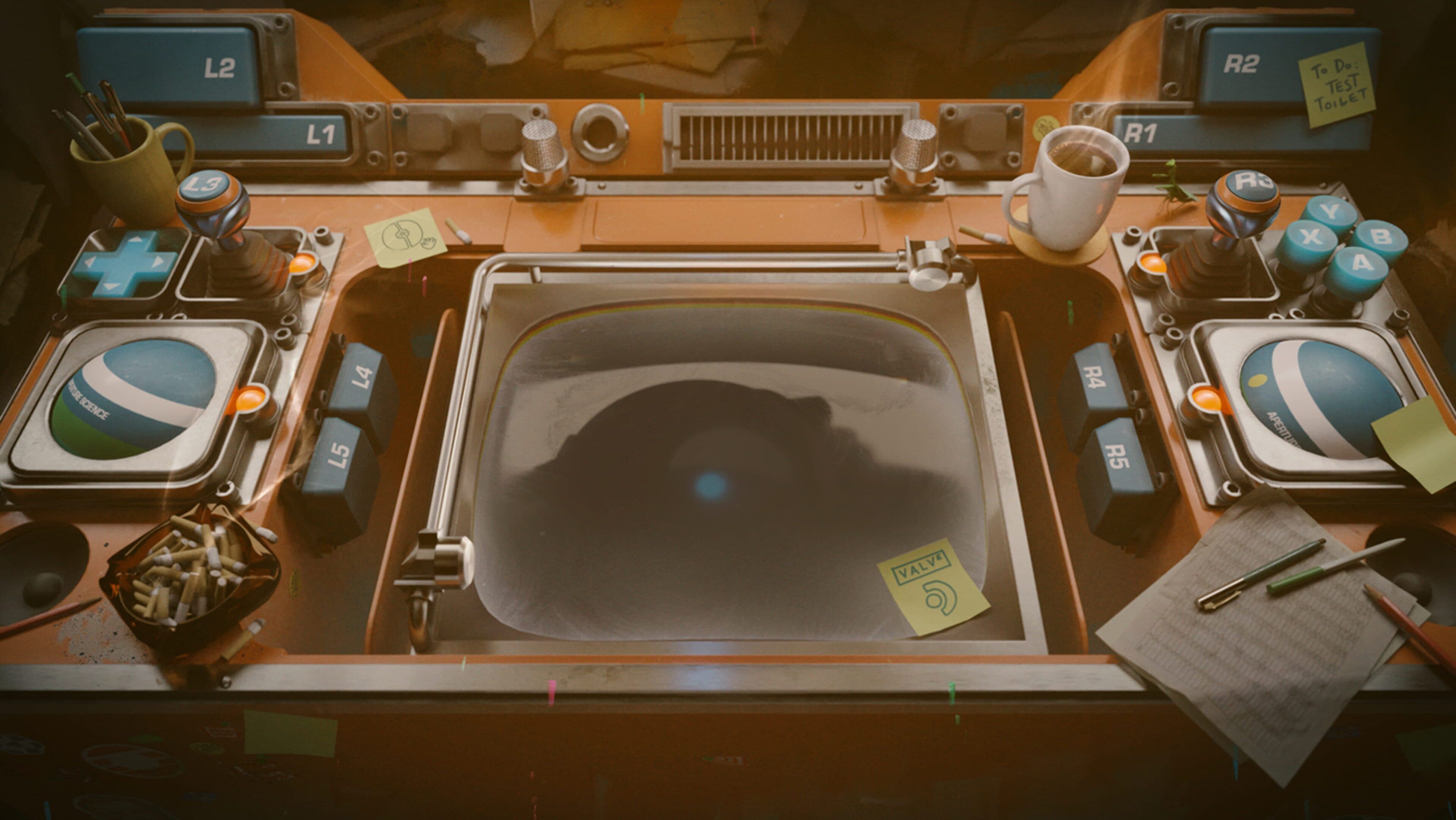 Aperture Desk Job artwork