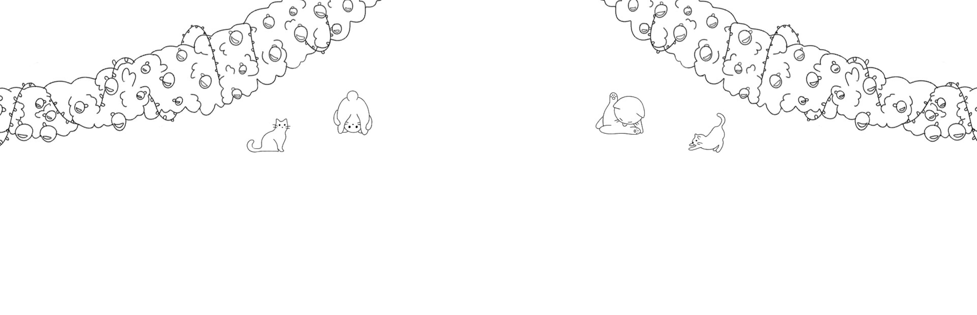 100 Christmas Cats artwork