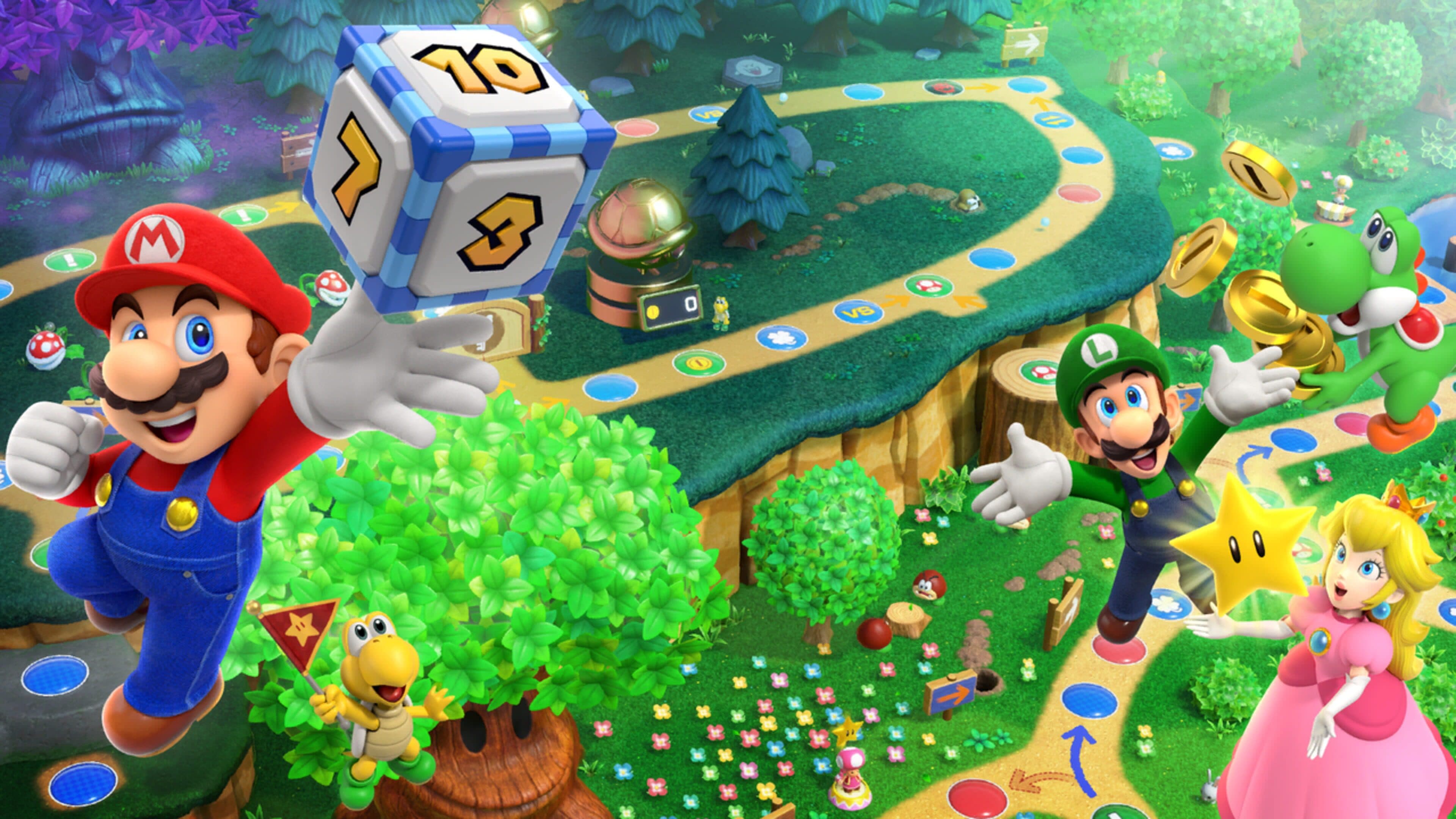 Mario Party Superstars artwork