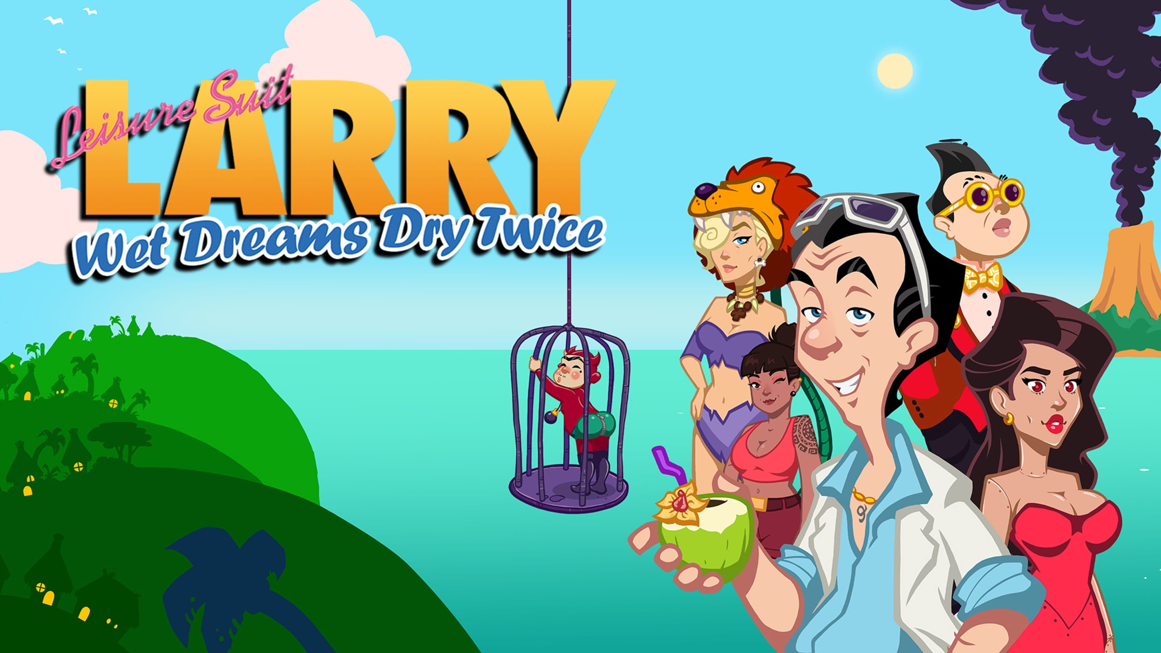 Leisure Suit Larry: Wet Dreams Dry Twice artwork