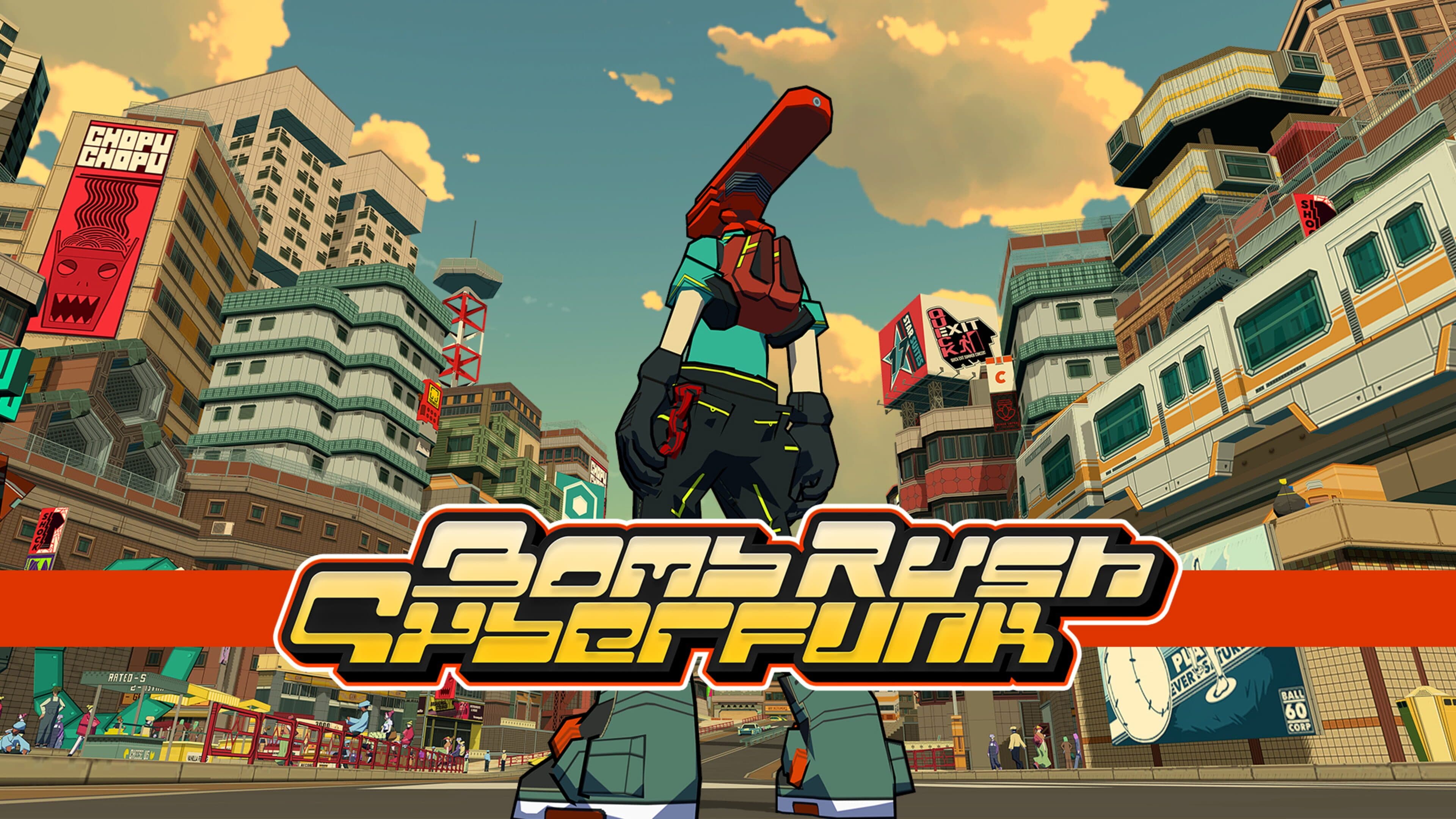 Bomb Rush Cyberfunk artwork