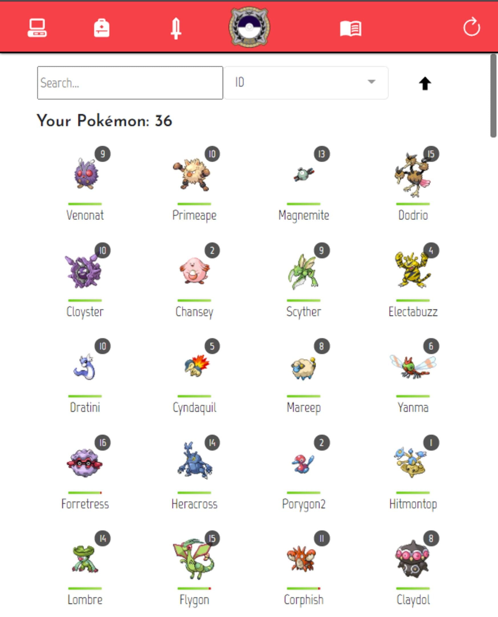 Pokémon Community Game artwork