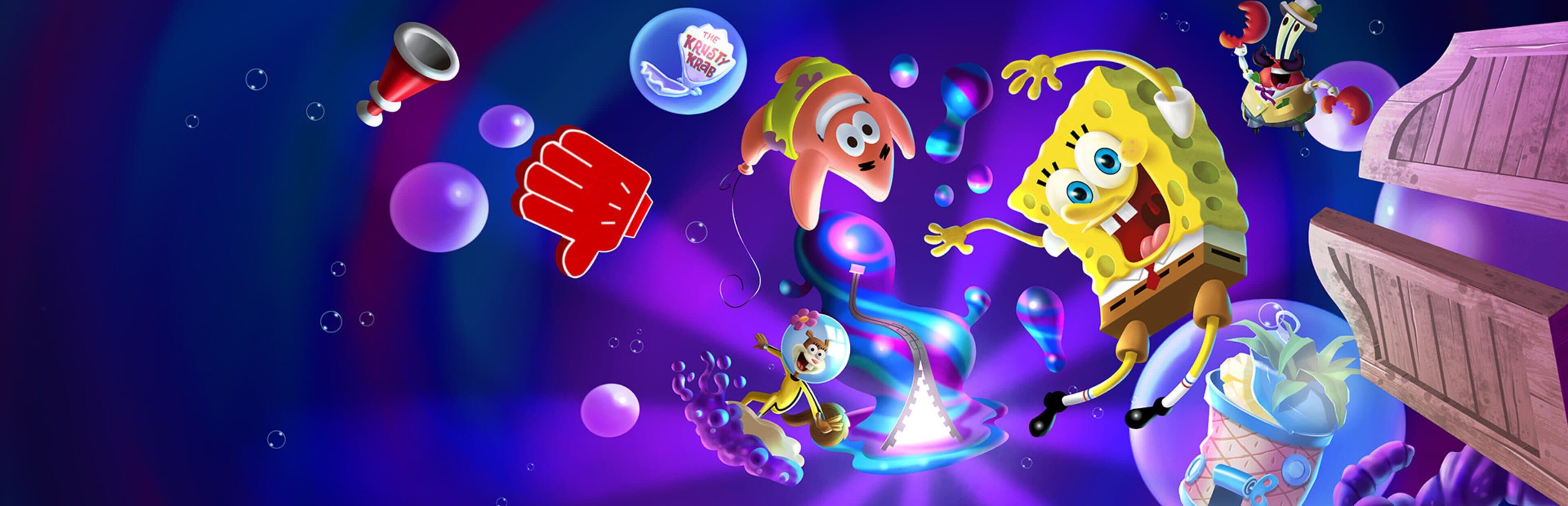 SpongeBob SquarePants: The Cosmic Shake artwork