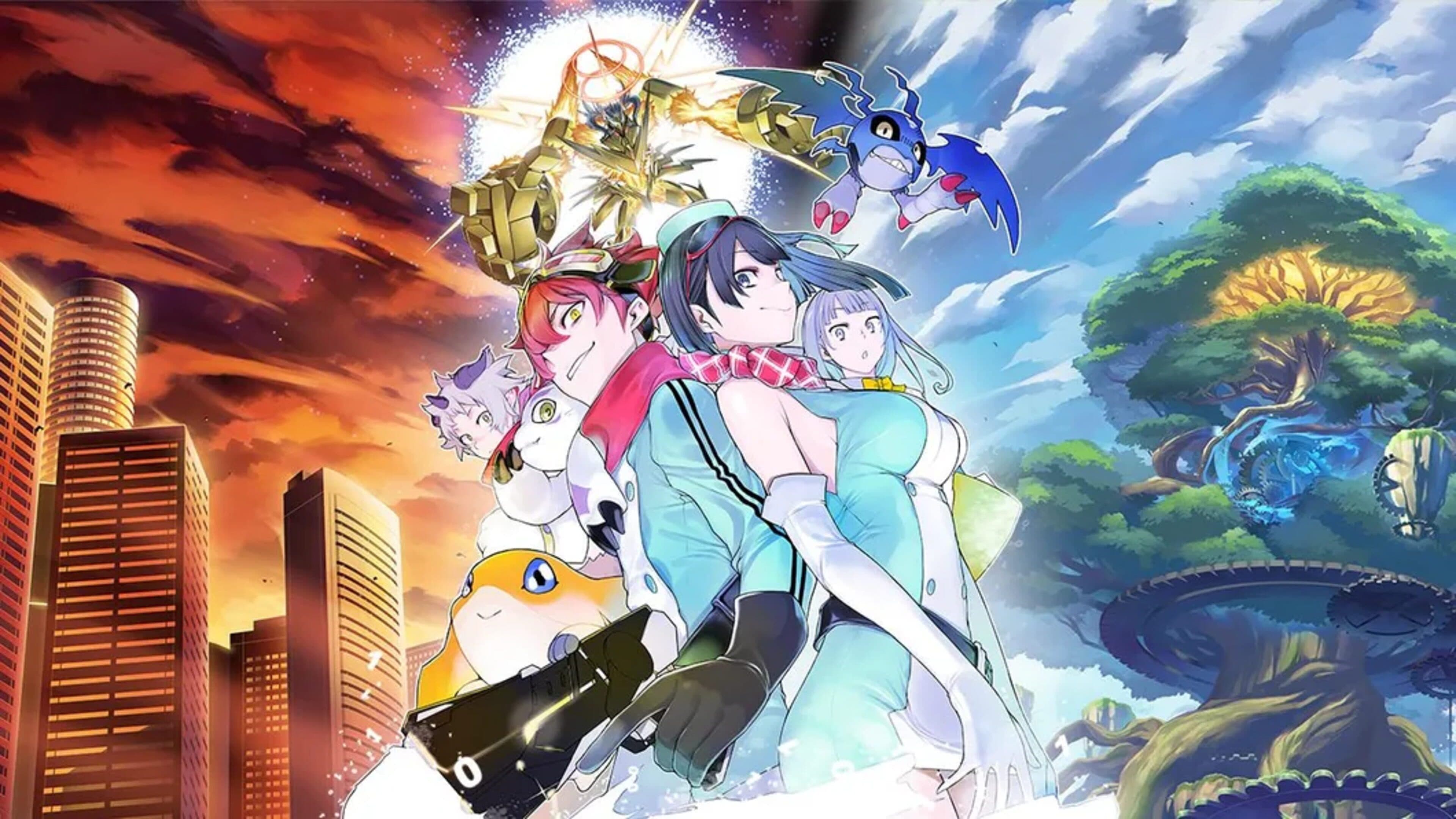 Digimon Story: Time Stranger artwork