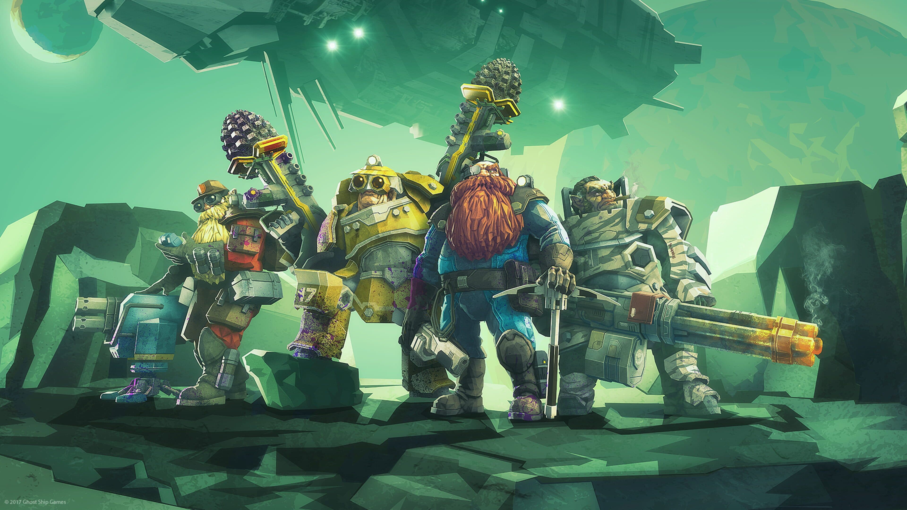 Deep Rock Galactic artwork