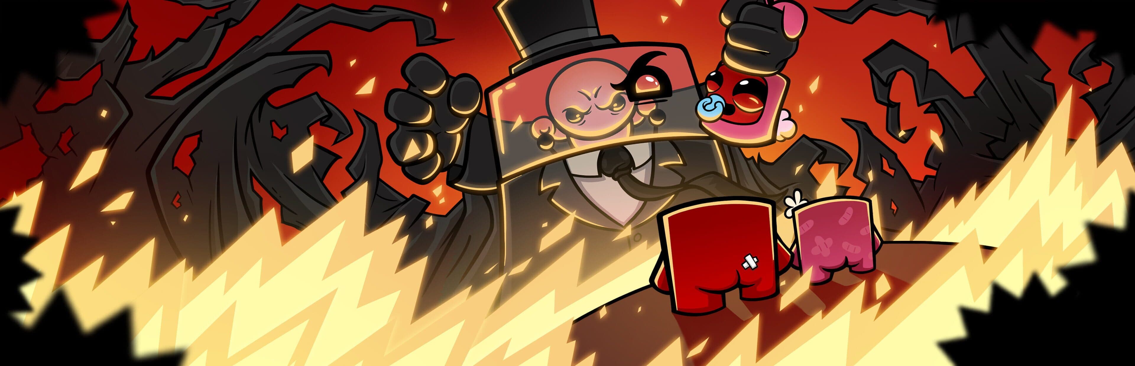 Super Meat Boy Forever artwork