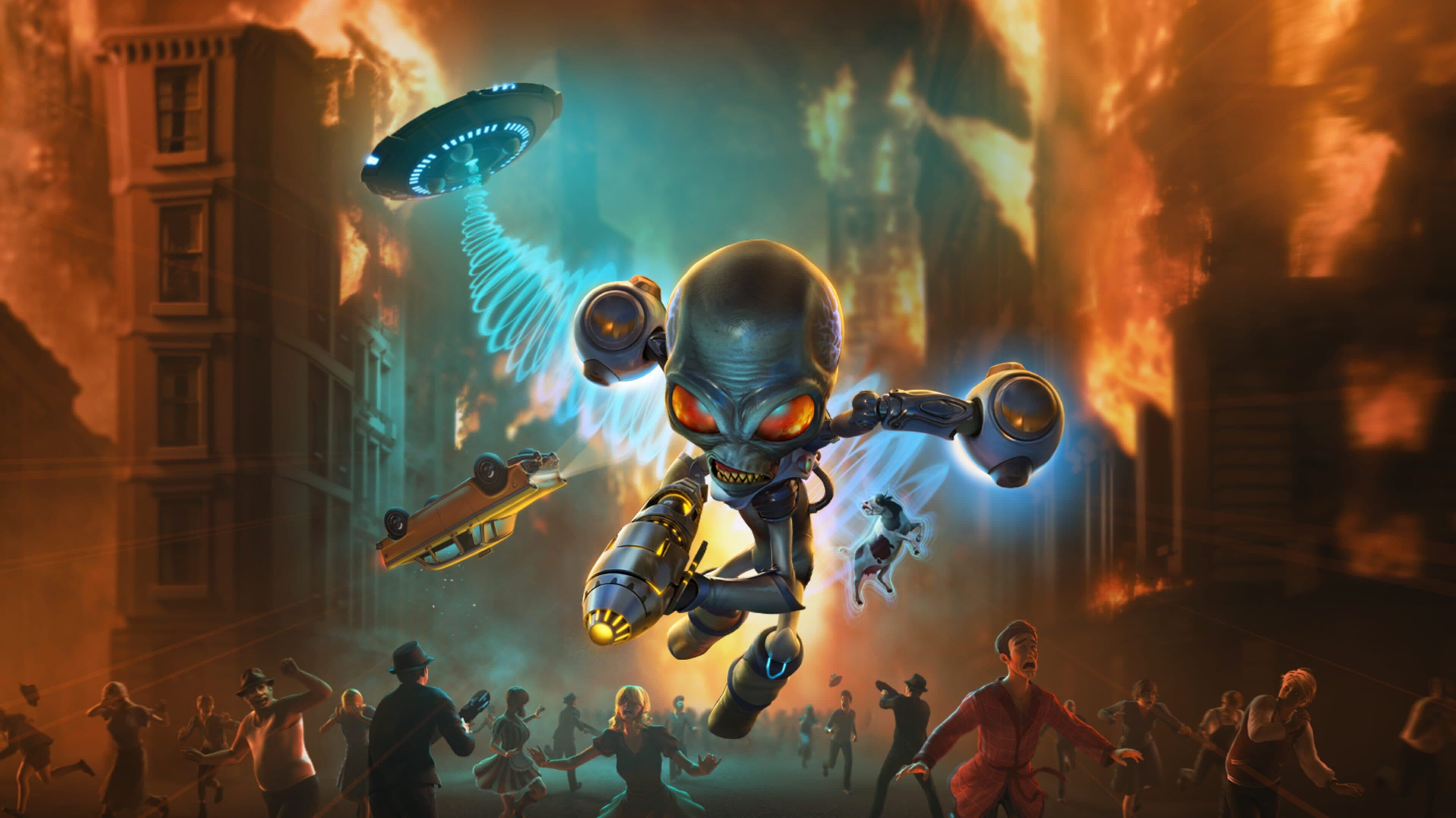 Destroy All Humans! artwork