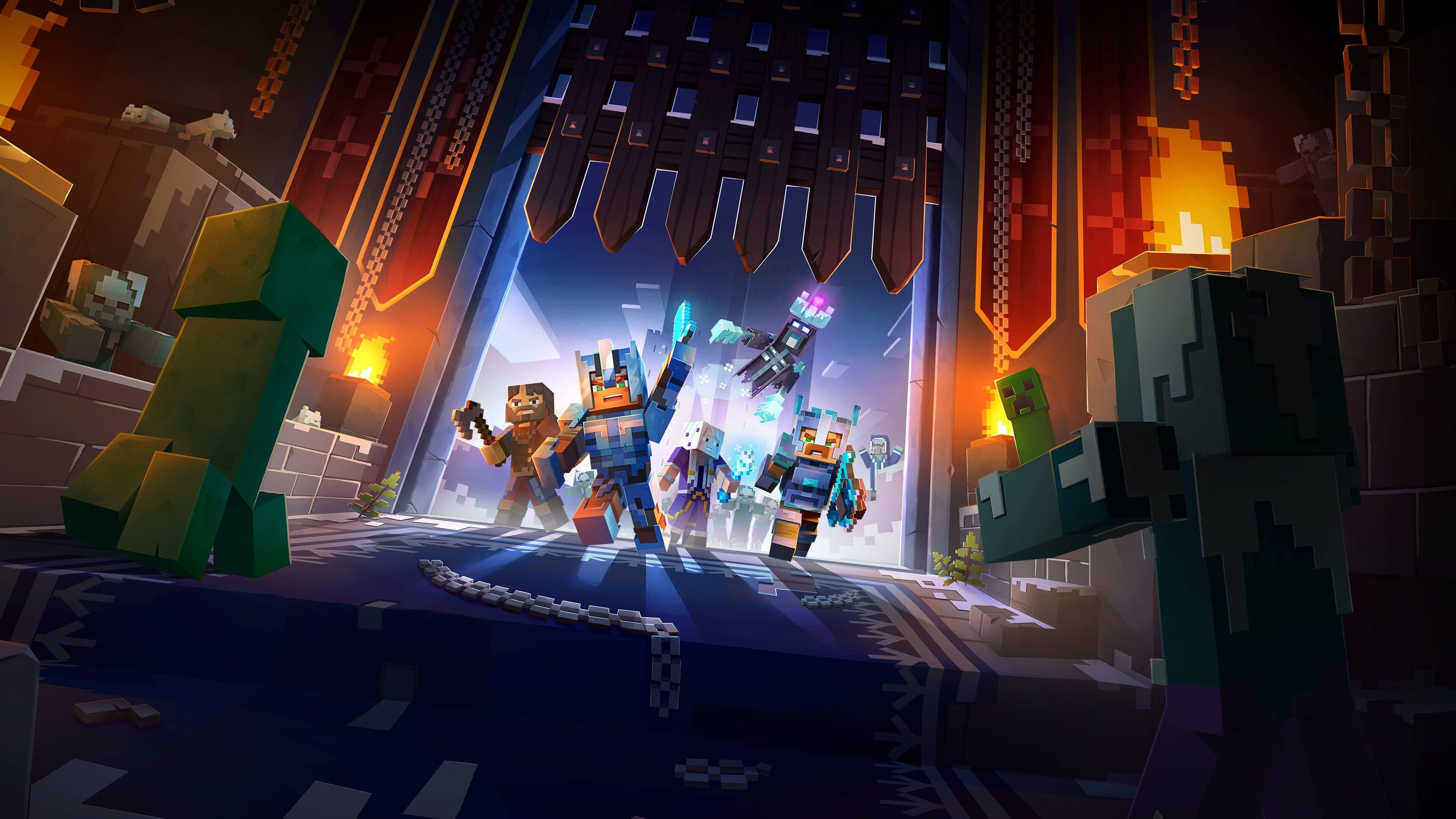 Minecraft Dungeons artwork